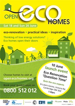 Open Eco Homes poster