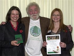 David Bellamy, OBE presents the Green Apple Award